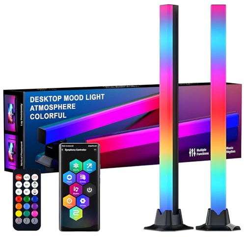 AURORIONCG Barra de Luz LED RGBIC 42 cm para Monitor, TV y Setup Gaming
