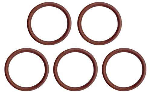 20 Stück Fluorkautschuk-O-Ringe, 25mm Außendurchmesser, 3mm Breite, Dichtung Braun