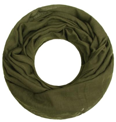 Majea Damen Loop Schal Cary – Eleganter Schlauchschal unifarben – 170x75cm weicher Rundschal für Business & Alltag