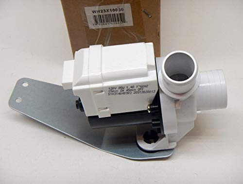 New Washer Drain Pump Motor WH23X10030 for GE Washing Machine AP5803461 PS8768445 WH23X81 WH23X91
