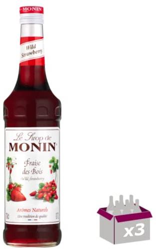 Lot de 3 Sirop - Fraise des bois - 70cL