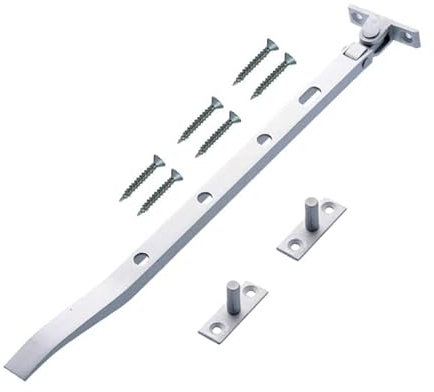 TERF® 250mm Heavy Duty Aluminium Window Casement Stay Spoon Style 250mm (10'') Including Fixing Screw - Pack of 1