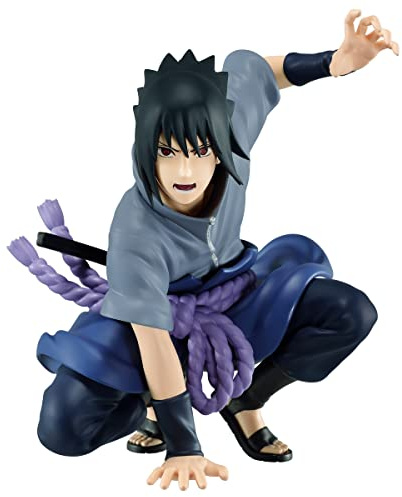 Banpresto Sasuke Uchiha Naruto Shippuden Actionfigur Spectacle BP88033, Mehrfarbig