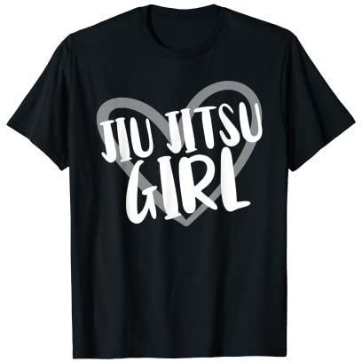 Jiu Jitsu, Mädchenherz, lustige Kampfkünste T-Shirt