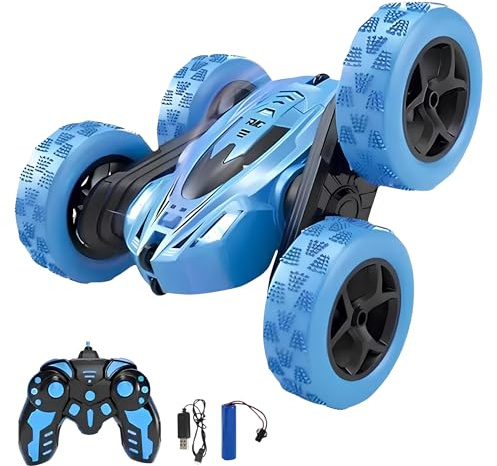 OpenRC Ferngesteuertes Auto für Geländefahrzeuge – 360 ° Roration Stuntauto mit Fernsteuerung – Geschenk Spielzeug für Kinder Jungen Mädchen – elektrisches schnelles Auto Drift Car