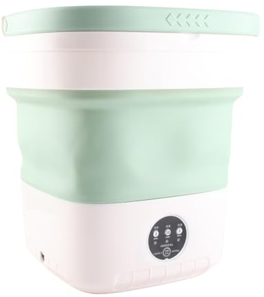 Mini Lavatrice Portatile a Secchio Lavatrice Pieghevole Mini Lavatrice Pieghevole Mini Lavatrice Portatile con Centrifuga Morbida e Tubo di Drenaggio per Spazi Compatti (Spina