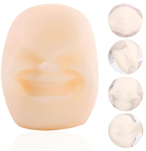 Divertente Pizzicamento del Viso, Divertente Giocattolo Antistress, Palline Squeeze Antistress in Schiuma, Mini Molteplici Espressioni Palle Antistress per Festa, premi, Regali di Compleanno