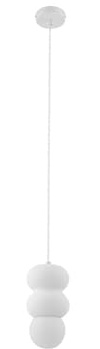Lindby Pendelleuchte Nielson (Modern) in Weiß aus Gips/Ton (1 flammig, E27) - Deckenlampe Esstischlampe Hängelampe Hängeleuchte Wohnzimmerleuchte