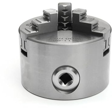 CIJIAOPOYU Mandriles de Torno for fresadoras CNC con autocentrado Manual de Tres Garras de Acero Templado K11-80 100 125 160 200 250(K11-160)