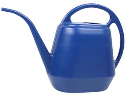 MotiveTech Annaffiatoio da 2 Litri per Uso in Giardino, Strumento con Beccuccio Lungo per Piante da Interno E da Esterno, Blu