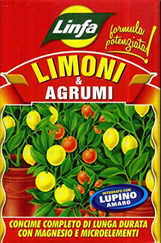 CONCIME PER LIMONI E AGRUMI ORGANO-MINERALE AD ELEVATA FERTILITA' BIOLOGICA IN CONFEZIONE DA 2,5 KG