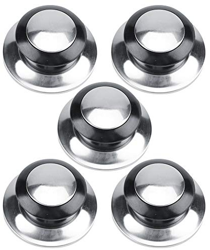 5 Pcs Bouton Couvercle Casserole Couvercles pour Cocottes Poêle Résistant À La Chaleur Bouton Poignée De Rechange Poignée de Cuisson