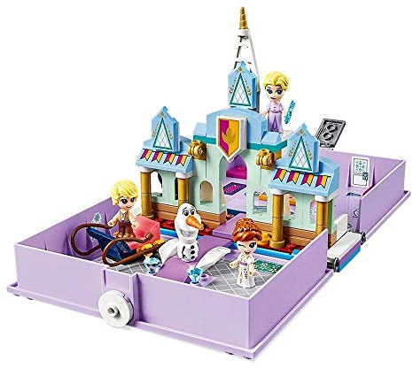 LEGO Disney Anna and Elsa’s Storybook Adventures 43175 Creative Building Kit for Fans of Disney’s Frozen 2, New 2020 (133 Pieces)