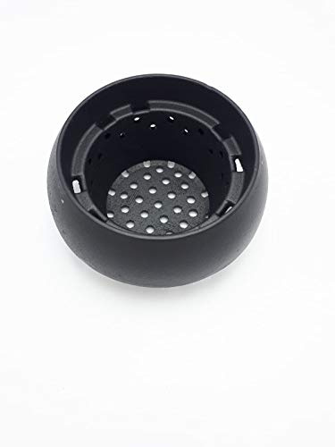Brasero Palazzetti 895705930 Noir Ronde Fonte 10,3 cm x 7 cm Minimaliste Bois Compatible avec Palazzetti EMI, TIZZY, MINNIE, Hotty, Giorgia, Karina Royal