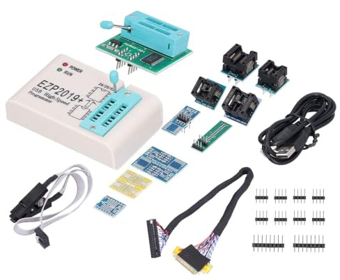 USB SPI Programmer EZP2019 Programmierer Set EPROM Flash 24 25 93 BIOS Leiterplatten-Programmierer mit USB 2.0 Port für WIN7/WIN8