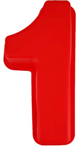 Eidoct 10 inch 3D Large Silicone Number Cake Moulds, DIY Baking Cake Mold, Birthday and Wedding Anniversary Day Silicone Baking Pans, Number (1)