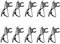 PXRLMYF Lot de 10 Pince Micro Cravate, Métal Microphones Lavalier Clip,Pinces de Clips Microphone pour Revers Lavalier Mic Enregistrement Vidéo