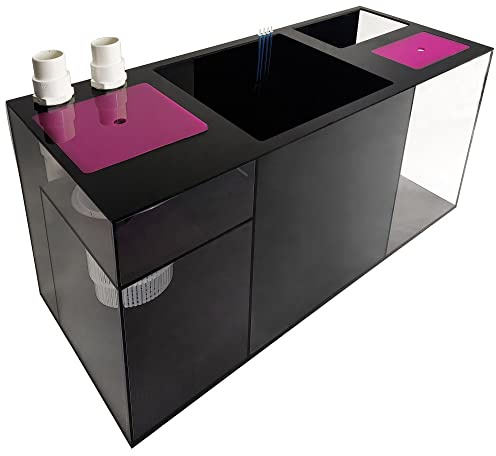 Dupla Marin Ocean Sump 800 I - Sistema de filtración de 5 cámaras (fácil instalación, cámara de Skimmer Regulable con Nivel de Agua, Dimensiones: 90 x 45 x 40 cm)