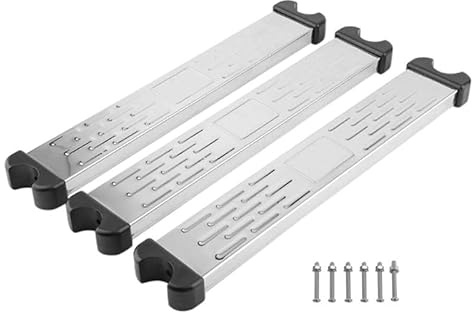 BYYLECL Pool Ladder Stainless Steel Swimming Pool Pedal Replacement Ladder Pool Steps Rung Steps Anti Slip Accessories 3 PCS