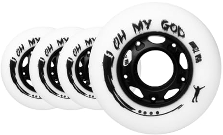 Skateboard-Räder 95A Inline-Rollschuh-Räder für den Innenbereich (4er-Pack), Rollschuh-Räder für den Außenbereich zum Ersetzen von Rollschuhrädern, Bremsräder, Rollschuh-Räder für