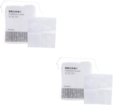 minkissy 2 Stück Gesichts-make-up-pads Aus Baumwolle Wiederverwendbare Hydropathische Kompressenpads Für Frauen Nicht Gewebte Dehnbare Gesichtspads