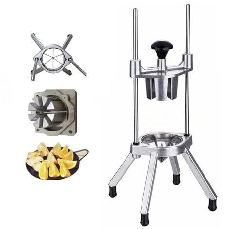 Pelador eléctrico de papas Pelador de verduras de calidad comercial, cortador de rodajas de limón y lima: herramienta perfecta para cortar verduras y frutas para patatas, tomates y cebollas: