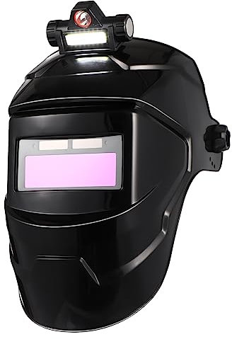 Casque de Soudage à Assombrissement Automatique, Écran Large, PP
