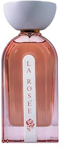 Ahmed Al Maghribi La Rosée Eau de Parfum – Fruity Floral & Sweet Oriental Fragrance with Pink Pepper, Passion Fruit, Rose Grasse, Caramel, Vanilla, Tonka, Musk & Oud – Long Lasting EDP