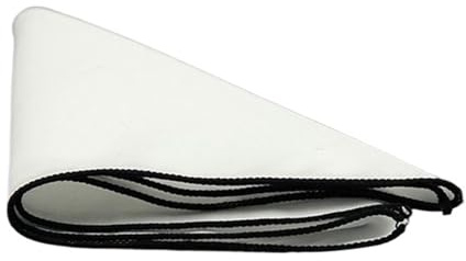 Väska för män, fyrkantig bomullshandduk för män, 3 delar, vit ficka, festbal, semester, hankies 23 cm, H 141, One size