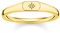 THOMAS SABO Ring Stern gold vergoldetes Silber TR2314-414-14-52