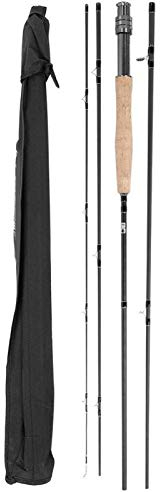 Kohlefaser-Fliegenangelrute Protable Angelrute Fliegenrute Teleskopstange für Angelgerät Zubehör(#7/8)