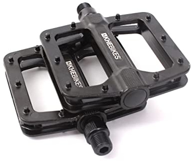 KHE MVP BMX Pedale Aluminium Gedichtete Lager schwarz 9/16 CrMo Achse Pins nur 440g