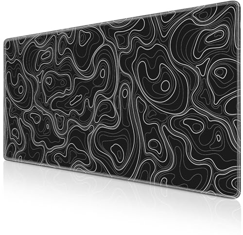 Gaming Mauspad XXL 900 x 400 mm, Mousepad Groß Schreibtischunterlage