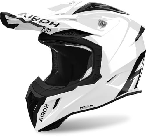 AIROH AVIATOR ACE 2 COLOR WHITE GLOSS M | Bluetooth
