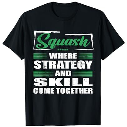 Squash Sports strategy and skill come together T-Shirt
