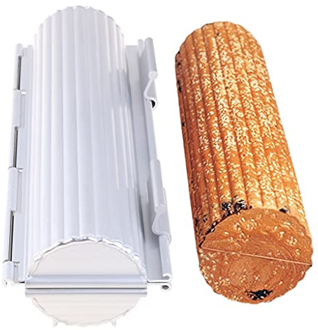 Ranuw Molde de pan de aluminio cilíndrico moldes de tostada de pan francés molde de pan antiadherente DIY accesorio de panadería cocina utensilios para hornear tazas de silicona rectangulares