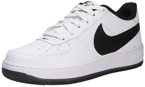NIKE Scarpe Air Force 1' LV8 4 (GS) FQ4118-100 (Bianco, Sistema Taglie Calzature EU, Adolescente, Numero, Media, 37.5)