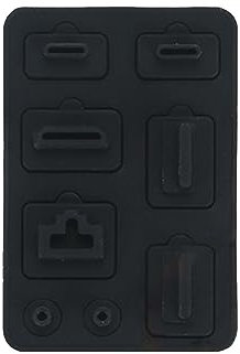 PTILSERY Host Base Tappo antipolvere in silicone Copertura protettiva Console di gioco Accessori di ricambio per interruttore/interruttore OLED