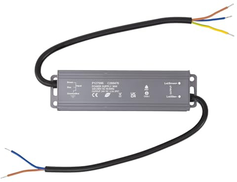 LEDKIA Fuente de Alimentación Estanca 24V DC IP67 36 W