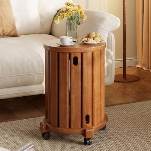 ORNDYDM Hocker Stapelbar,4-In-1 EsszimmerstüHle,Stapelhocker,Holzhocker Massiv,Platzsparend, Abnehmbares Design, Geeignet FüR Zuhause, BüRo Wood+Pulley