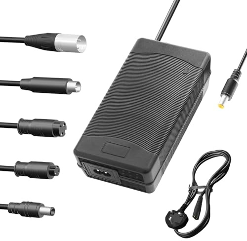 YASCO Lithium Battery Charger for E-Scooter E-bike Battery Charger (58.8V 3A+6 Connectors)