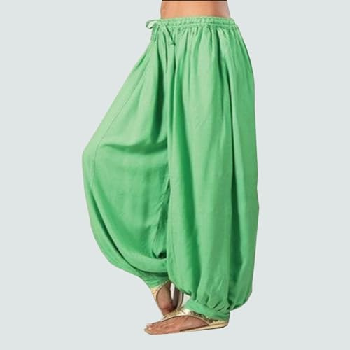 Pantalones De Tai Chi Super Soft Modal Spandex Harem Yoga Pilates Trousers Tai Chi Pants Wide Leg Men Women Kids Yoga Pants Qigong Open on the Ankles,Blue,XXL