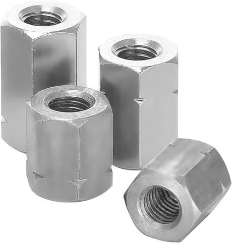 10 Stück Gewindemuffen Sechskant M16x40 Edelstahl A2 Verbindungsmuttern Langmuttern WIBTEC®