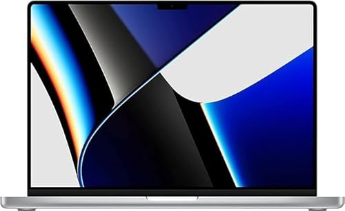 2021 Apple MacBook Pro con M1 Pro Chip (16-Pulgadas, 32GB RAM, 512GB SSD de Almacenamiento) (AZERTY French) Plateado (Reacondicionado)