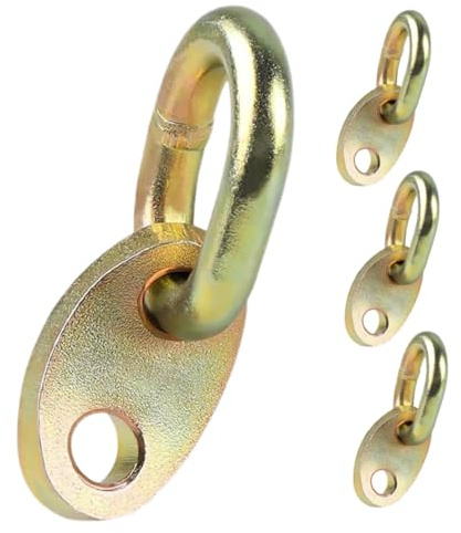 WEKADRIN 4pcs Engine Lifting Ring Set with Adjustable Engine Lift Bracket and Support Chain for Automotive Repair and Industrial Lifting