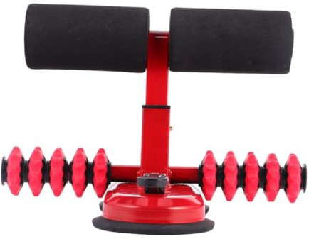 Cabilock Double Suction Cup Sit-up Assist Fitness Equipment for Home Gym Abdominal Curl and Crunches Aid with Strong Suction Multi-directional Exercise Device for Waist Arms and Buttocks