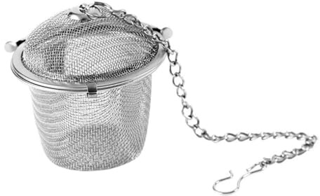 GANAZONO Infuseur à Thé Acier Inoxydable Boule Filtre pour Infusion Épices et Décoction Passoire Fine pour Ingrédients Réutilisable et Pratique pour Thé et Soupe