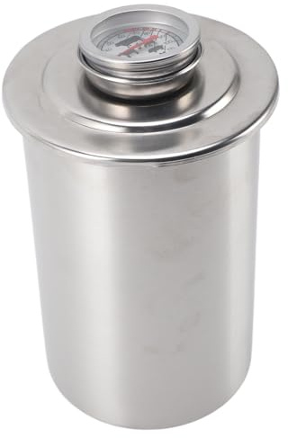 Aramox Presse-Viande Multifonction en Acier Inoxydable avec Thermomètre, Machine à Jambon de Grande capacité pour Une Cuisine Délicieuse, Facile à Utiliser, 4 Accessoires au Total