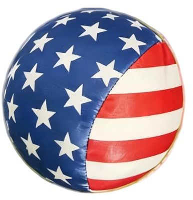 Footbag Per Adulti - Giochi di Lancio con Fantasia a Stelle e Strisce | Kick Sack | Per Spiaggia, Giardino, Cortile, Scuola, Feste, Campeggio, Giochi e all'Aria Aperta