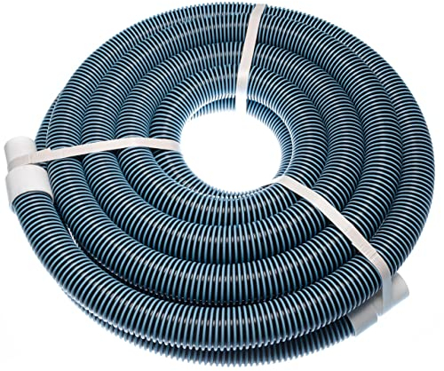 vhbw Tubo per Piscina con Attacco da 32mm - 7.6m per Skimmer, Pompa Piscina, Filtro